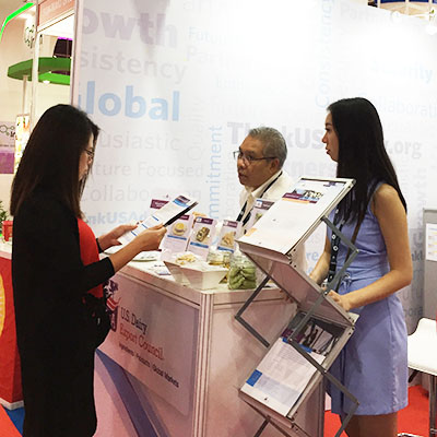 USDEC booth at fi asia